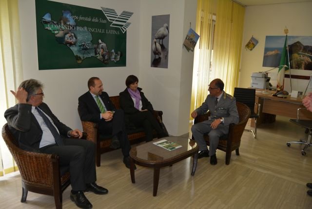 Visita Senatori Lega Nord Provincia di Latina